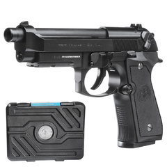 BERETTA M92 by G&G ARMAMENT FULL METAL Blowback + maletin rigido + speed loader - comprar online