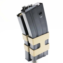 DRUMM Airsoft WE M4 GBB 80rd Gas Double Magazine for WE Open Bolt L85 / Scar-L / R5C / T65 / HK416 / AR M4 M16 GBB Rifle Black - comprar online