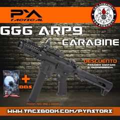 Marcadora Airsoft Electrica 6 Mm G&G Arp9