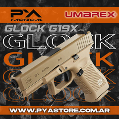 GLOCK G19X UMAREX GBB LICENCIADA POR GLOCK! A GREEN GAS + cargador EXTRA!