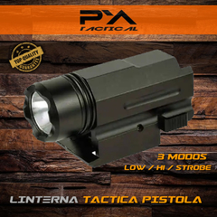 LINTERNA TACTICA PISTOLA