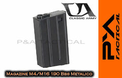 MAGAZINE CARGADOR M16 / M4 CORTOS 190bbs METALICO en internet