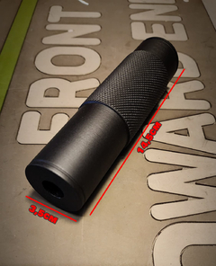 SUPRESOR AIRSOFT FULL METAL CALIDAD PREMIUM 14,5 x 3,5cm.