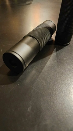 SUPRESOR AIRSOFT FULL METAL CALIDAD PREMIUM 14,5 x 3,5cm. - Pya Tactical Store