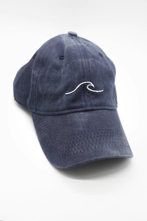 Gorra bordada - azul marino