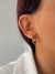 Aros Nuria Dorado 1,7cm
