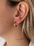 Aros Nuria Dorados 1,5cm - comprar online