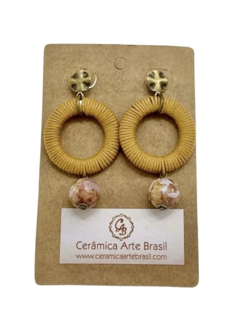 Brinco voltas pingente - comprar online