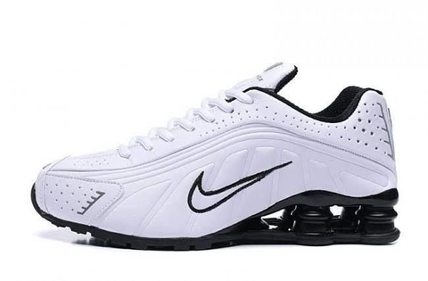 Shox R4 Branco c/ Preto