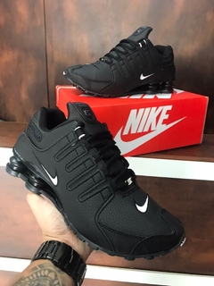 Shox NZ Preto c/Branco - comprar online