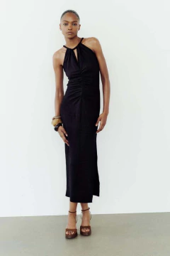 VESTIDO ZARA NEGRO XS - comprar online
