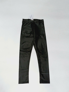 LEGGINS NEGRA ECOCUER ZARA 9T