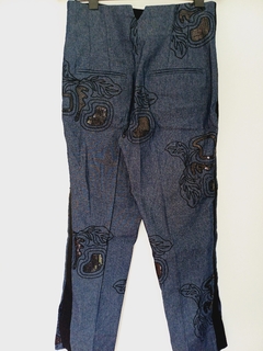 PANTALON DENIM JAZMIN BORDADO T2 en internet