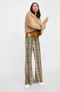 PANTALON ZARA PRINT M - comprar online