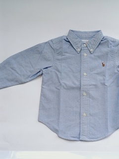 CAMISA POLO 24M CELESTE - comprar online