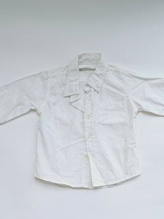 CAMISA MIMO BLANCA 9/12M