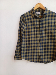 CAMISA ZARA 11/12 CUADROS VERDE - comprar online