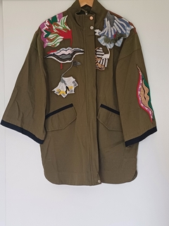 CAMPERA JAZMIN CHEBAR OVERSIZE - tienda online