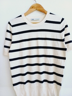 REMERA ZARA HILO L