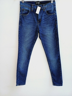 JEAN SKINNY CHER 24 AZUL