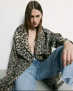 TRENCH ANIMAL PRINT ST MARIE UNICO