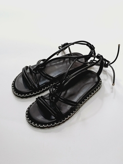 SANDALIAS NEGRAS 38