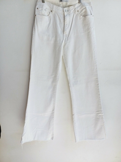 JEAN WIDELEG ZARA BLANCO 28/30 - comprar online