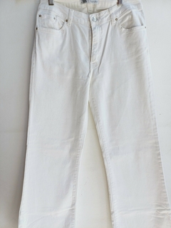 JEAN WIDELEG ZARA BLANCO 28/30 en internet