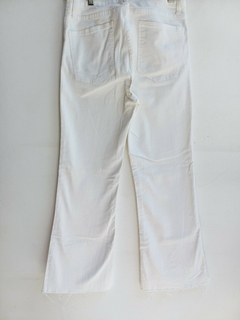 JEAN WIDELEG ZARA BLANCO 28/30 - tienda online