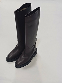 BOTAS CHOCOLATE ZARA 40 - tienda online