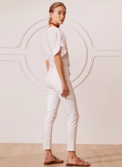 JEAN JAZMIN CHEBAR 24 BLANCO - comprar online
