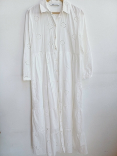 VESTIDO ZARA BRODERI M