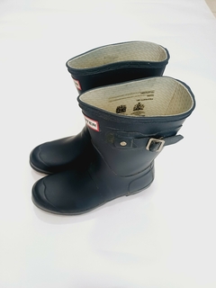BOTAS HUNTER AZULES CORTAS 38 - tienda online