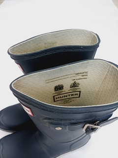 Imagen de BOTAS HUNTER AZULES CORTAS 38