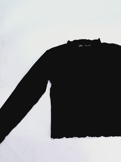 SWEATER FINITO ZARA M NEGRO - SECONDMODEVINTAGE