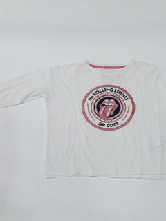REMERA RAPSODIA STONES 6 BLANCA - comprar online