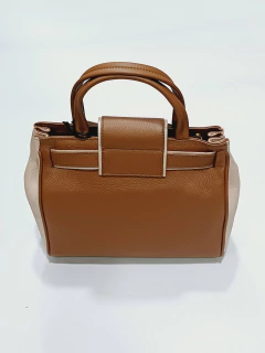 CARTERA SOPHIA JACKIE CUERO MOCCA - tienda online