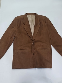 BLAZER GAMUZA 100%CUERO en internet