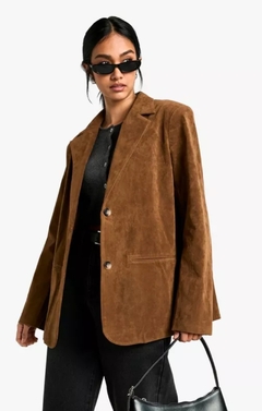 BLAZER GAMUZA 100%CUERO - comprar online