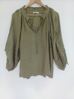 BLUSA CHER VERDE OLIVA
