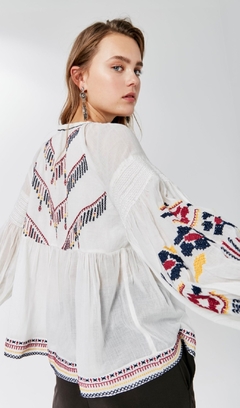 BLUSA RAPSODIA BORDADA L
