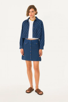 POLLERA ZARA PUNTO M - comprar online