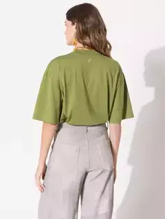 REMERA JAZMIN CHEBAR VERDE T1 - comprar online