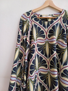 BLUSA CHER T2 ARABESCO - SECONDMODEVINTAGE