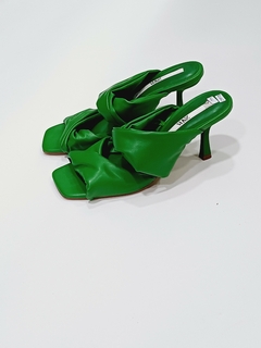 SANDALIAS ZARA VERDE 37 - tienda online