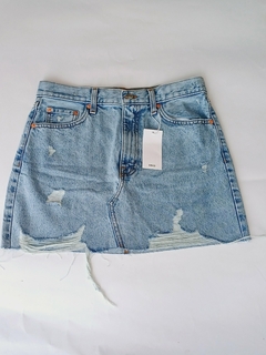 POLLERA DENIM MANGO 26