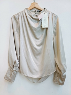 BLUSA ZARA SEDA S VISON - comprar online