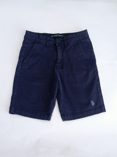 SHORT POLO AZUL 10T