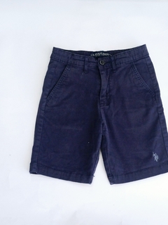 SHORT POLO AZUL 10T - comprar online