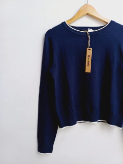 SWEATER AZUL L C&A - comprar online